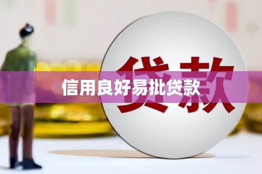 空港信用良好易批贷款