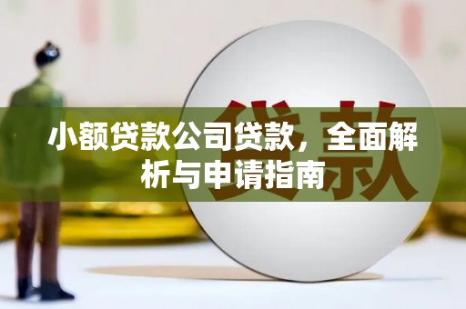 空港小额贷款公司贷款，全面解析与申请指南