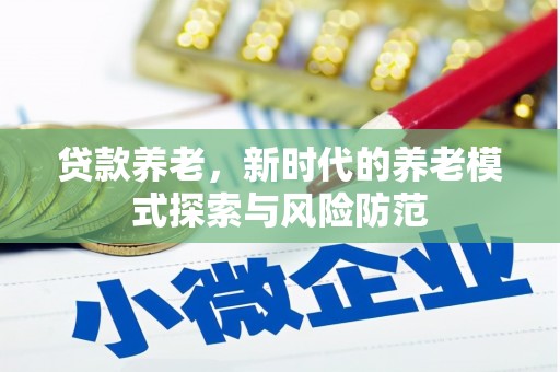 空港贷款养老，新时代的养老模式探索与风险防范