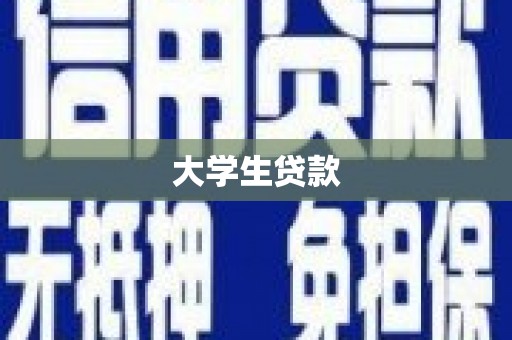 空港大学生贷款