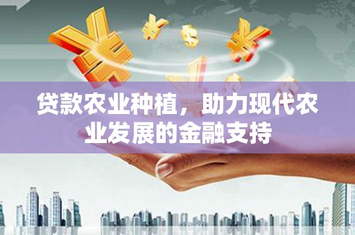 空港贷款农业种植，助力现代农业发展的金融支持